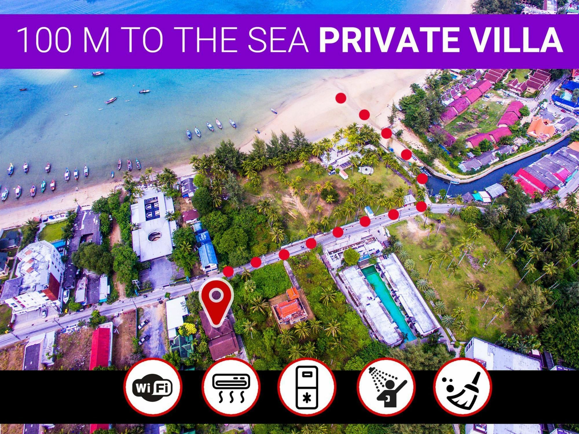 Villa Behind The Phuket Sea Екстер'єр фото